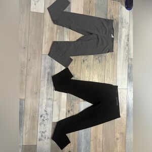 Garage black & grey leggings Size M
